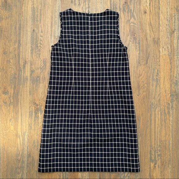 J. Crew Factory Sleeveless Navy Shift Dress - Picture 2 of 9